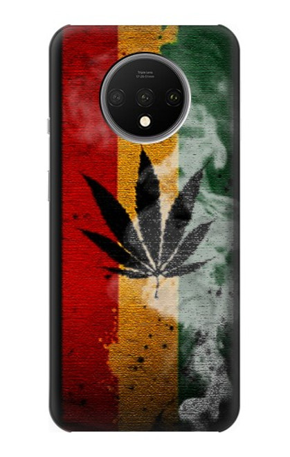 S3890 Reggae Rasta Flag Smoke Case For OnePlus 7T