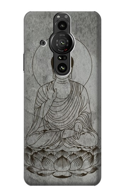 S3873 Buddha Line Art Case For Sony Xperia Pro-I