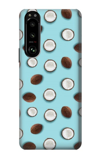 S3860 Coconut Dot Pattern Case For Sony Xperia 5 III