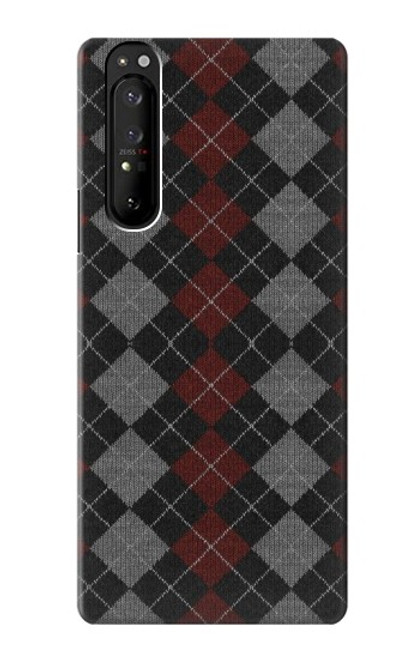 S3907 Sweater Texture Case For Sony Xperia 1 III