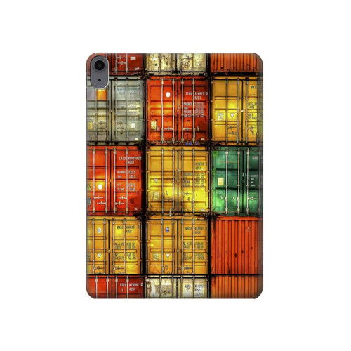 S3861 Colorful Container Block Hard Case For iPad Air (2020, 2022), Air 11 (2024,2025,2026), Pro 11 (2022)