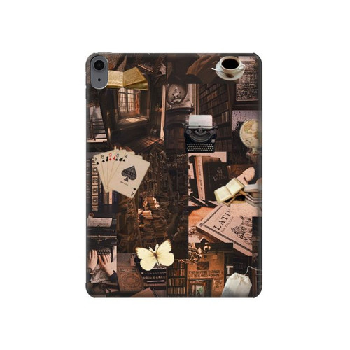 S3877 Dark Academia Hard Case For iPad Air (2020, 2022), Air 11 (2024,2025,2026), Pro 11 (2022)