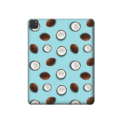 S3860 Coconut Dot Pattern Hard Case For iPad Pro 11 (2021,2020,2018, 3rd, 2nd, 1st)