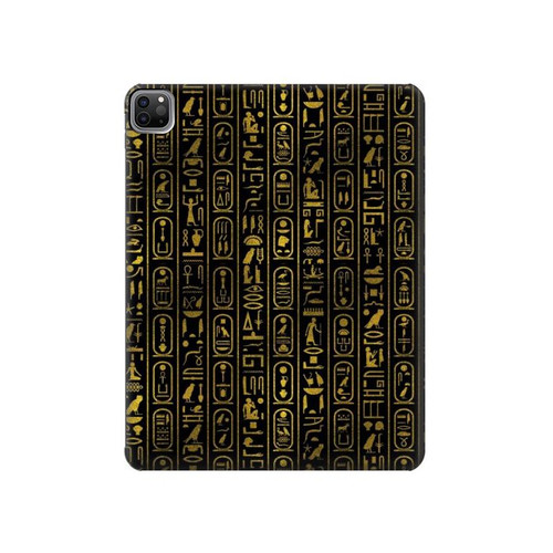 S3869 Ancient Egyptian Hieroglyphic Hard Case For iPad Pro 12.9 (2022,2021,2020,2018, 3rd, 4th, 5th, 6th)