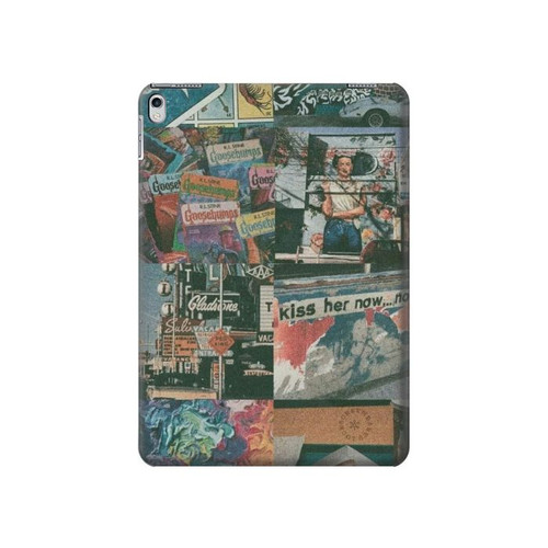 S3909 Vintage Poster Hard Case For iPad 9.7 (2017,2018), iPad 6, iPad 5