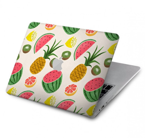 S3883 Fruit Pattern Hard Case For MacBook Air 13″ (2022,2025) - A2681, A3113, A3240