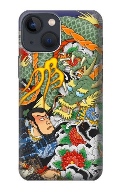 S0454 Japan Tattoo Case For iPhone 14