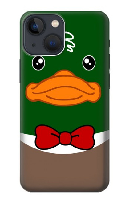 S2762 Green Head Mallard Duck Tuxedo Cartoon Case For iPhone 14