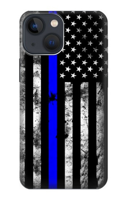 S3244 Thin Blue Line USA Case For iPhone 14