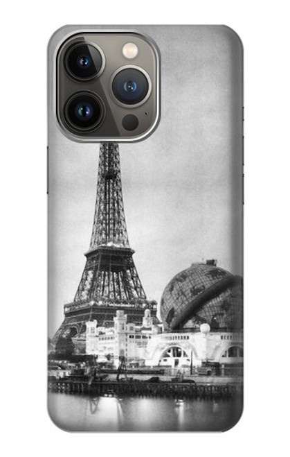 S2350 Old Paris Eiffel Tower Case For iPhone 14 Pro