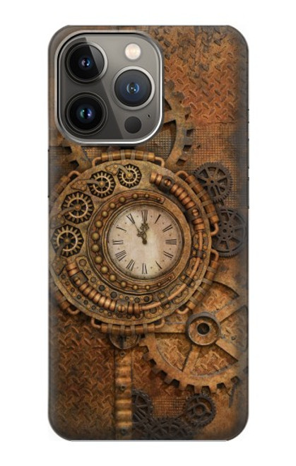 S3401 Clock Gear Steampunk Case For iPhone 14 Pro