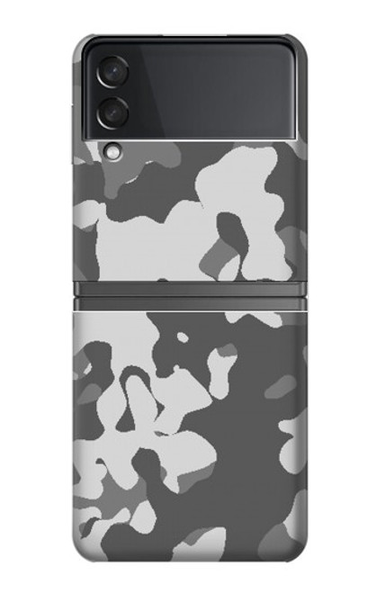 S2186 Gray Camo Camouflage Graphic Printed Case For Samsung Galaxy Z Flip 4