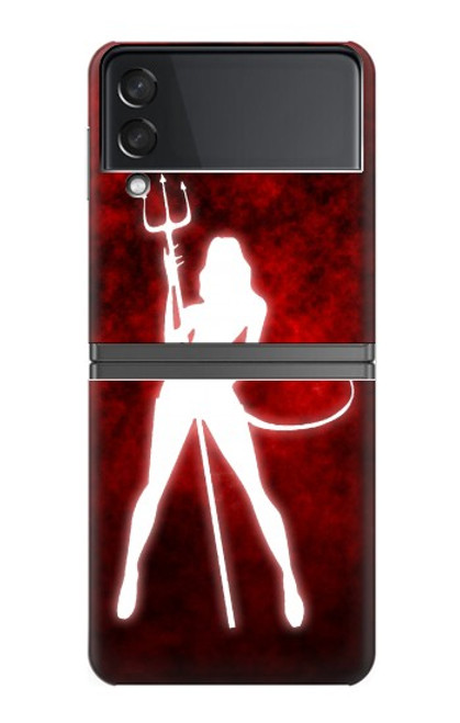 S2455 Sexy Devil Girl Case For Samsung Galaxy Z Flip 4