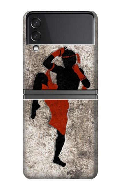S2634 Muay Thai Kickboxing Martial Art Case For Samsung Galaxy Z Flip 4