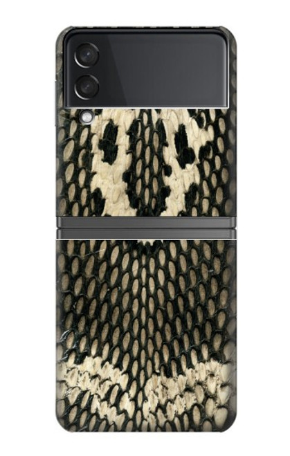 S2711 King Cobra Snake Skin Graphic Printed Case For Samsung Galaxy Z Flip 4