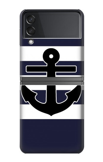 S2758 Anchor Navy Case For Samsung Galaxy Z Flip 4
