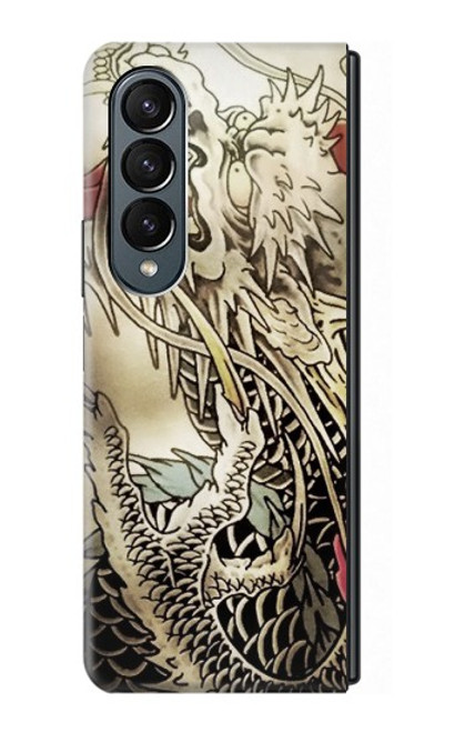 S0122 Yakuza Tattoo Case For Samsung Galaxy Z Fold 4