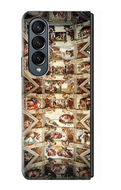 S0177 Michelangelo Chapel ceiling Case For Samsung Galaxy Z Fold 4