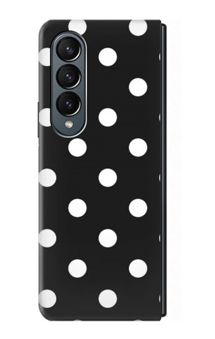 S2299 Black Polka Dots Case For Samsung Galaxy Z Fold 4