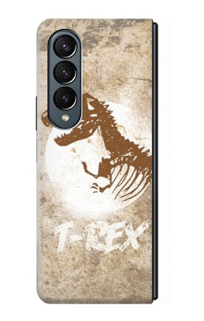 S2372 T-Rex Jurassic Fossil Case For Samsung Galaxy Z Fold 4