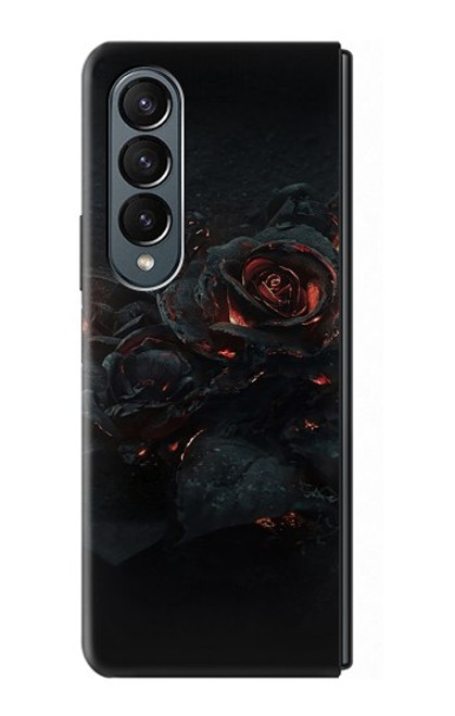 S3672 Burned Rose Case For Samsung Galaxy Z Fold 4