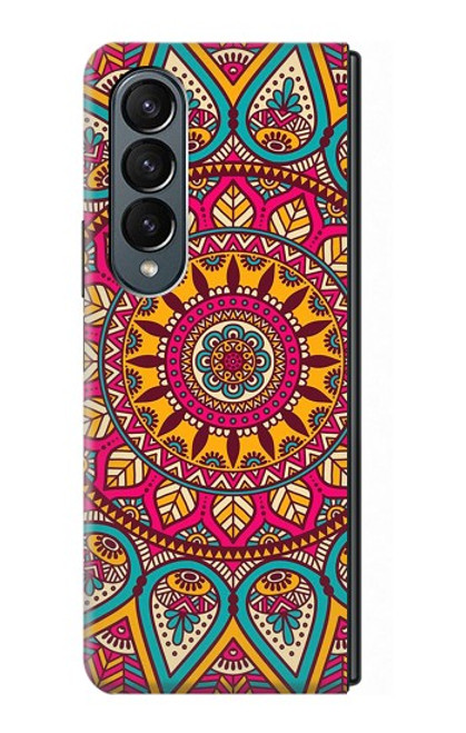 S3694 Hippie Art Pattern Case For Samsung Galaxy Z Fold 4