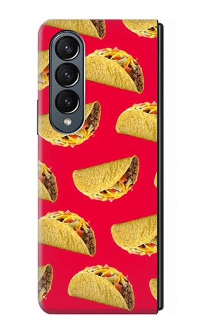 S3755 Mexican Taco Tacos Case For Samsung Galaxy Z Fold 4