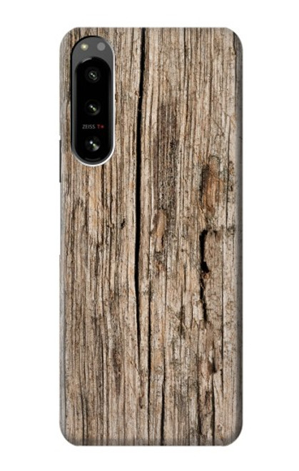 S0600 Wood Graphic Printed Case For Sony Xperia 5 IV