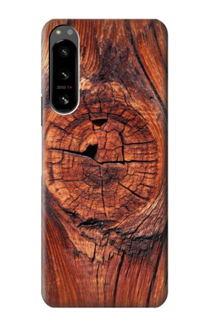 S0603 Wood Graphic Printed Case For Sony Xperia 5 IV