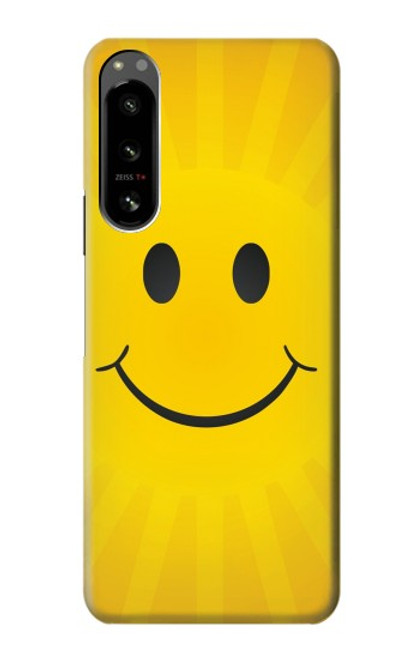 S1146 Yellow Sun Smile Case For Sony Xperia 5 IV