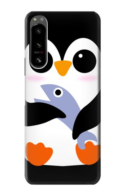 S2631 Cute Baby Penguin Case For Sony Xperia 5 IV