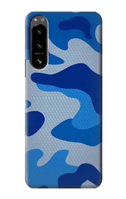 S2958 Army Blue Camo Camouflage Case For Sony Xperia 5 IV