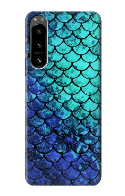 S3047 Green Mermaid Fish Scale Case For Sony Xperia 5 IV