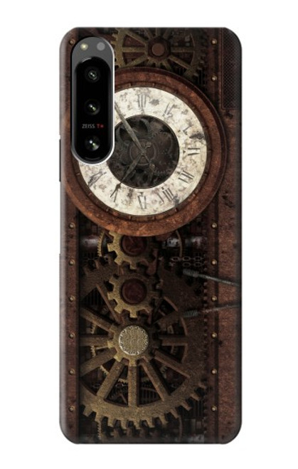 S3221 Steampunk Clock Gears Case For Sony Xperia 5 IV