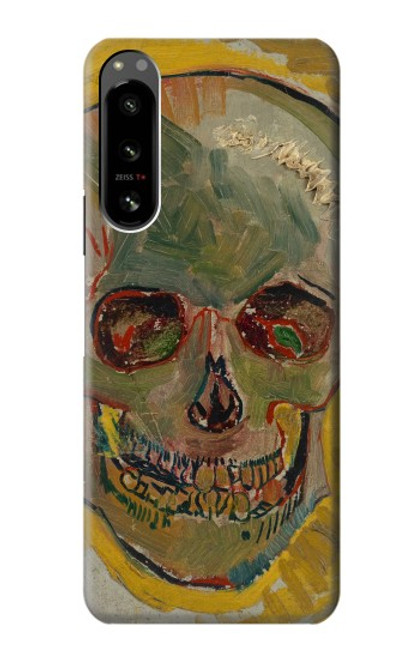 S3359 Vincent Van Gogh Skull Case For Sony Xperia 5 IV