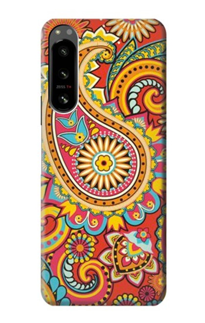 S3402 Floral Paisley Pattern Seamless Case For Sony Xperia 5 IV