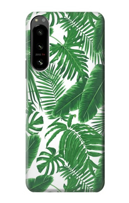 S3457 Paper Palm Monstera Case For Sony Xperia 5 IV