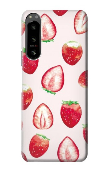 S3481 Strawberry Case For Sony Xperia 5 IV