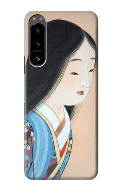S3483 Japan Beauty Kimono Case For Sony Xperia 5 IV