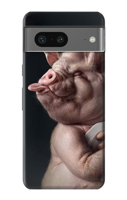 S1273 Crazy Pig Case For Google Pixel 7