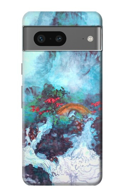 S2724 White Dragon Pool Lui Haisu Case For Google Pixel 7