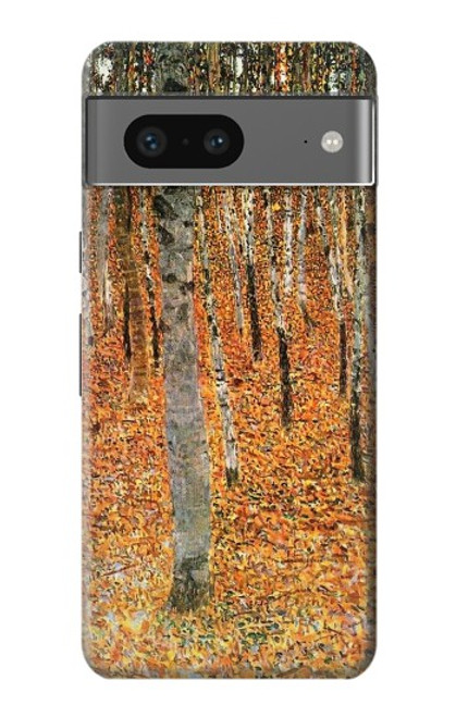 S3380 Gustav Klimt Birch Forest Case For Google Pixel 7