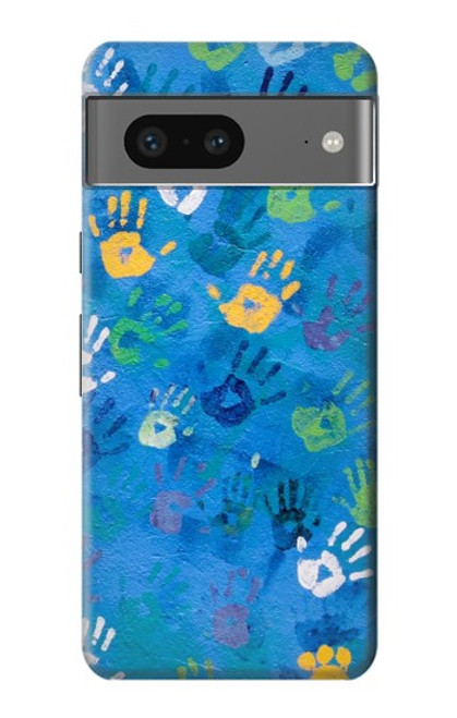 S3403 Hand Print Case For Google Pixel 7