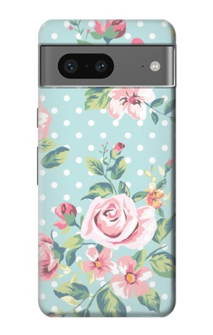 S3494 Vintage Rose Polka Dot Case For Google Pixel 7