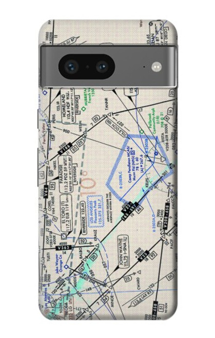 S3882 Flying Enroute Chart Case For Google Pixel 7