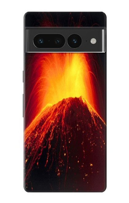 S0745 Volcano Lava Case For Google Pixel 7 Pro
