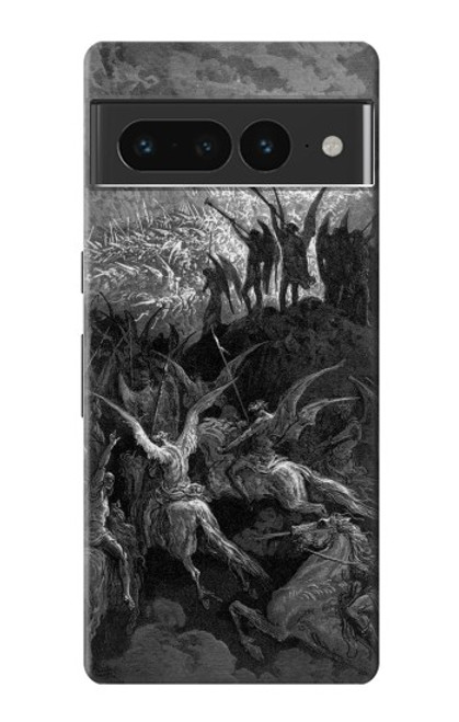 S1026 Gustave Dore Paradise Lost Case For Google Pixel 7 Pro