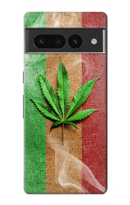 S2109 Smoke Reggae Rasta Flag Case For Google Pixel 7 Pro