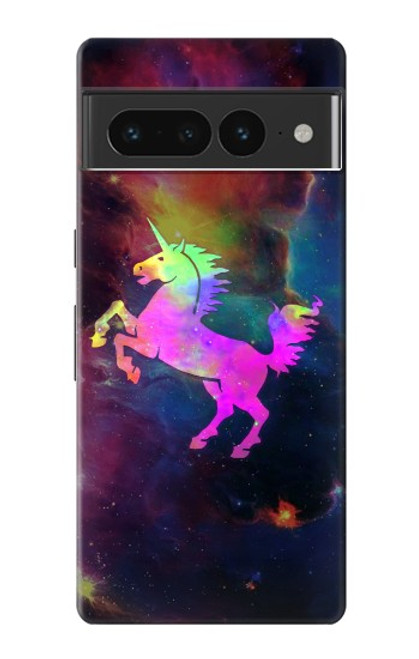 S2486 Rainbow Unicorn Nebula Space Case For Google Pixel 7 Pro