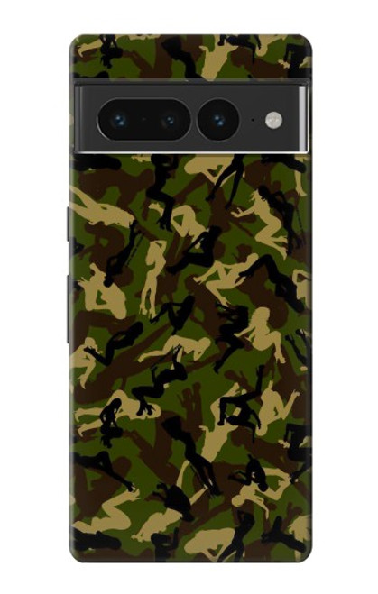 S3356 Sexy Girls Camo Camouflage Case For Google Pixel 7 Pro
